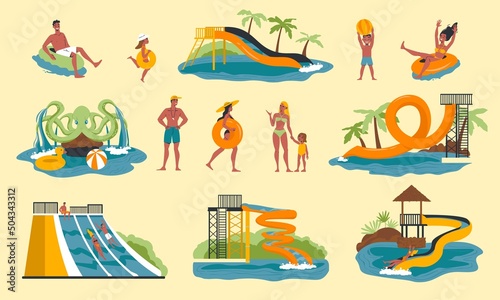 Aquapark Flat Set