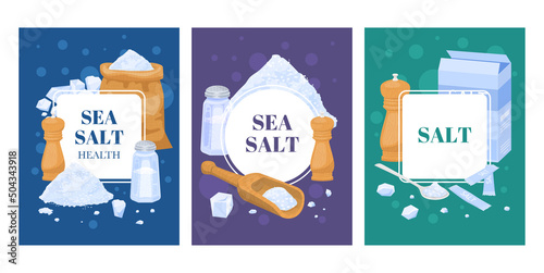 Sea Salt Flat Cards