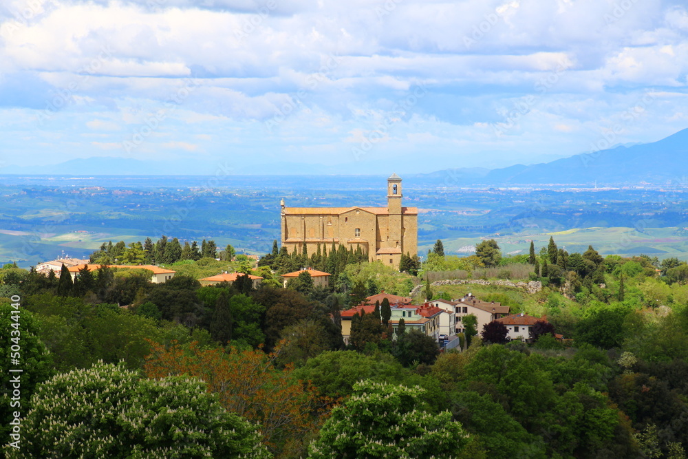 Church of San Giusto And Clemente In Volterra, Tuscany, Italy    
