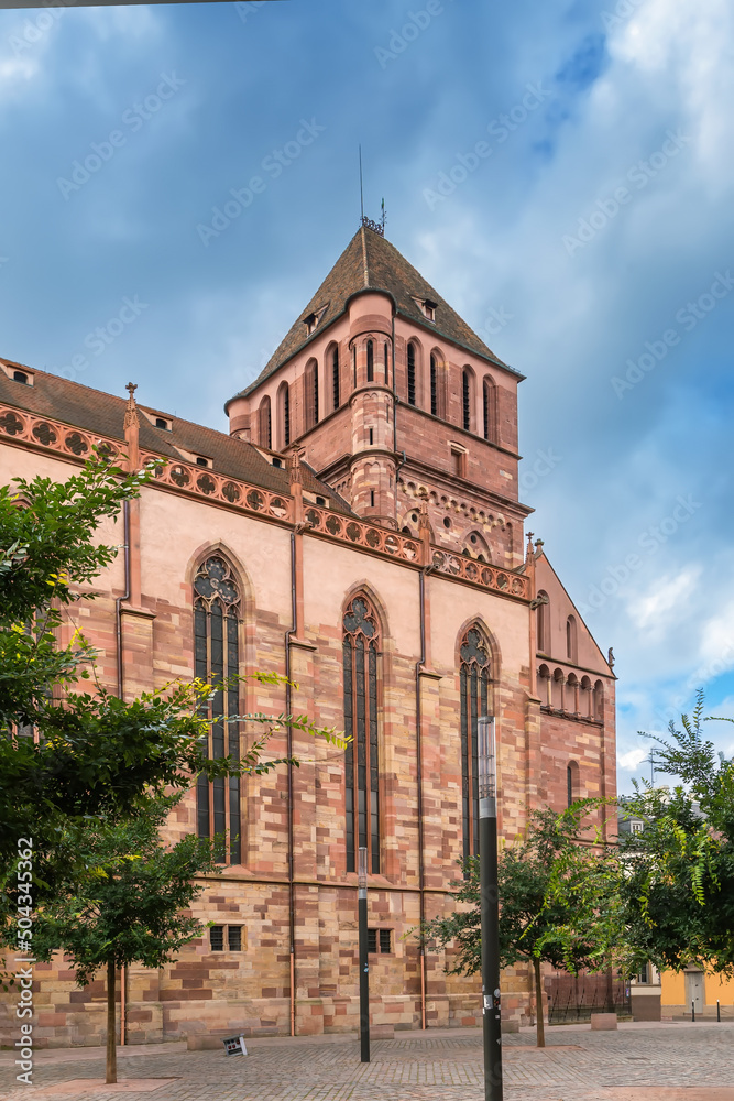 St. Thomas church, Strasbourg, France