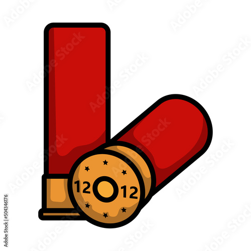 Icon Of Ammo From Hunting Gun