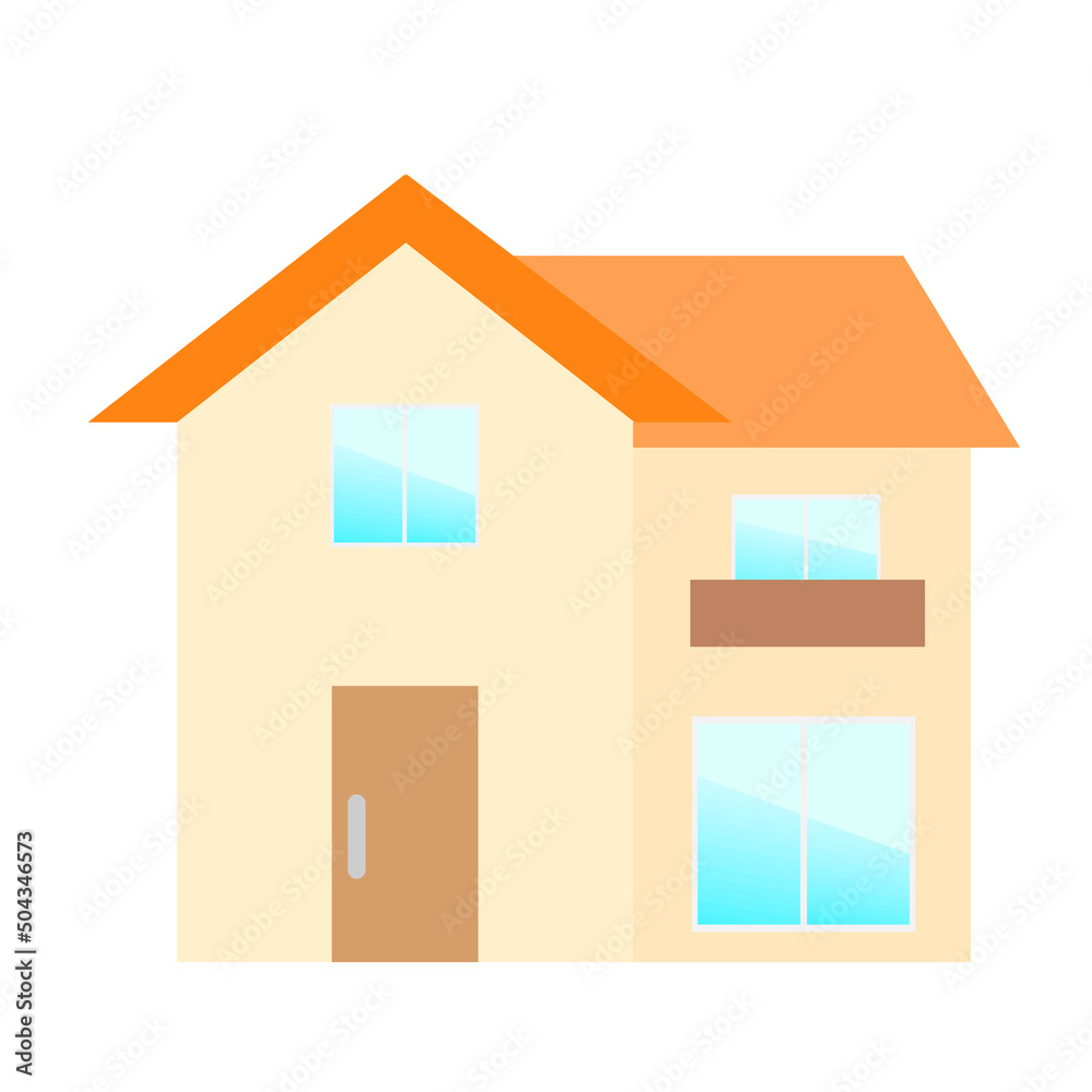 住宅のイラスト 住宅のイラスト
