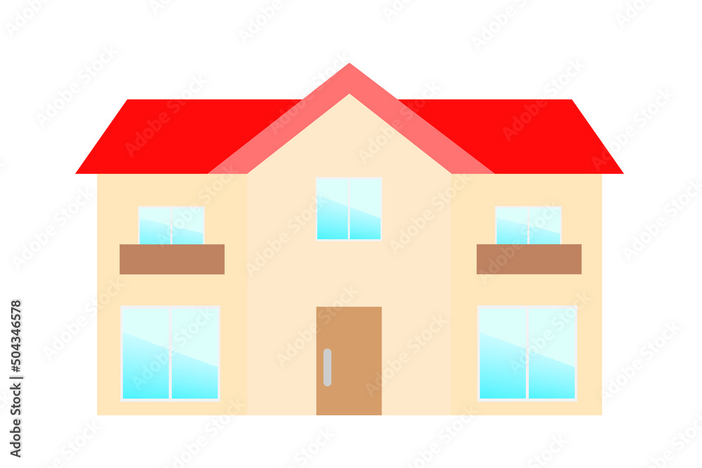 住宅のイラスト 住宅のイラスト