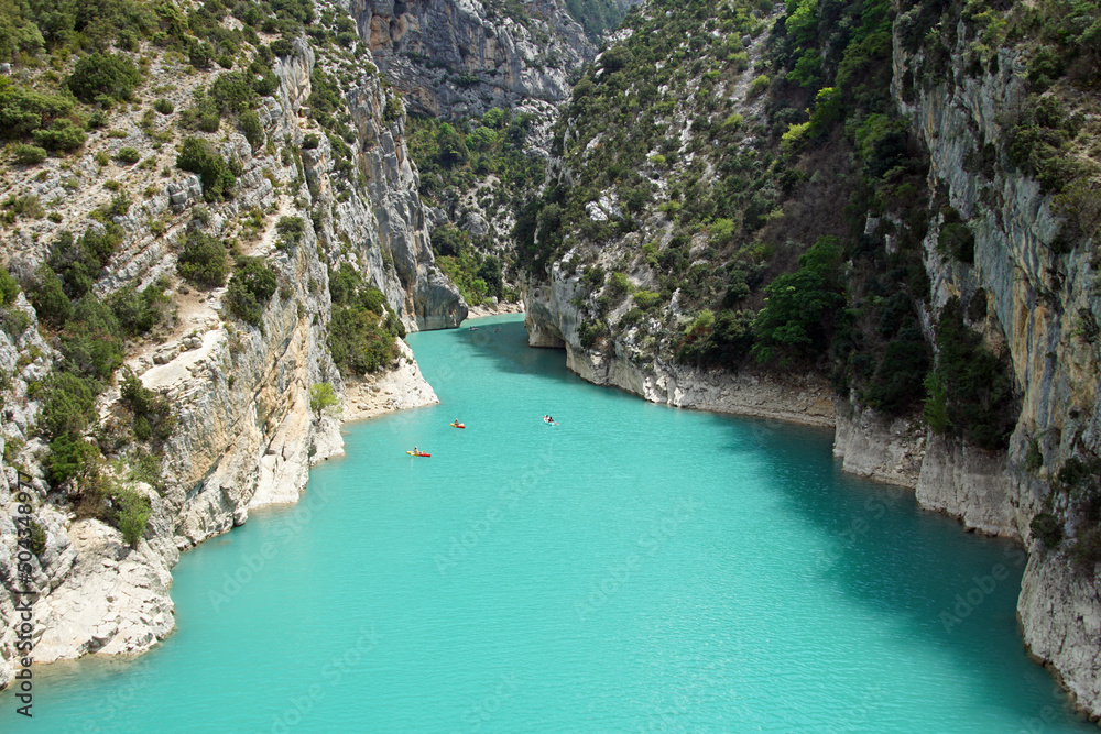 The Verdon Gorge (French: Les Gorges du Verdon), a river canyon located in the Provence-Alpes-Côte d'Azur region of Southeastern France. The Verdon Gorge (French: Les Gorges du Verdon), a river canyon located in the Provence-Alpes-Côte d'Azur region of Southeastern France.