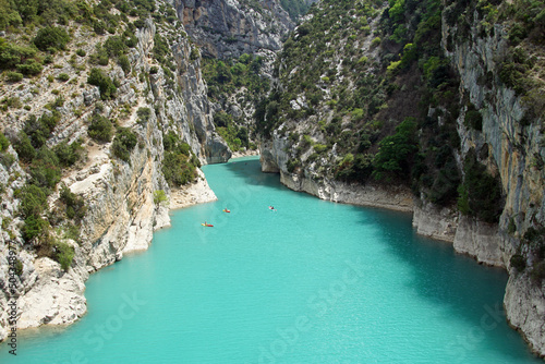 The Verdon Gorge (French: Les Gorges du Verdon), a river canyon located in the Provence-Alpes-Côte d'Azur region of Southeastern France.