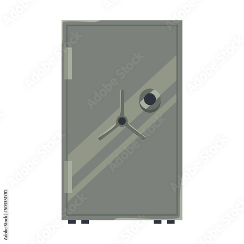 Safe vector cartoon illustration isolated on a white background.