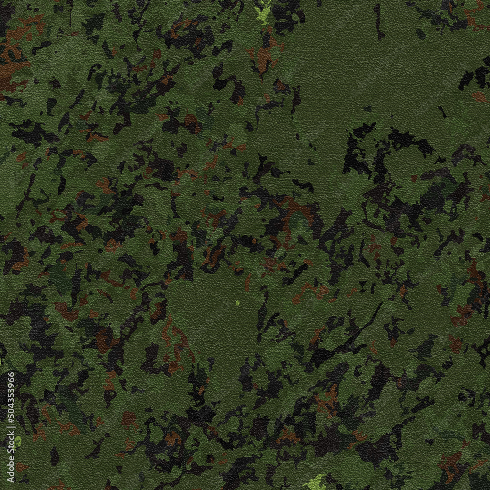 Classic Military Khaki Protective Background. Scrapbook Paper With Leather  Texture Stock Illustration | Adobe Stock