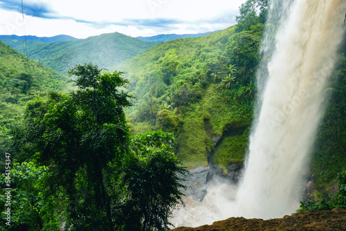 Scenic view of Kapologwe Waterfalls in Mbeya  Tanzania