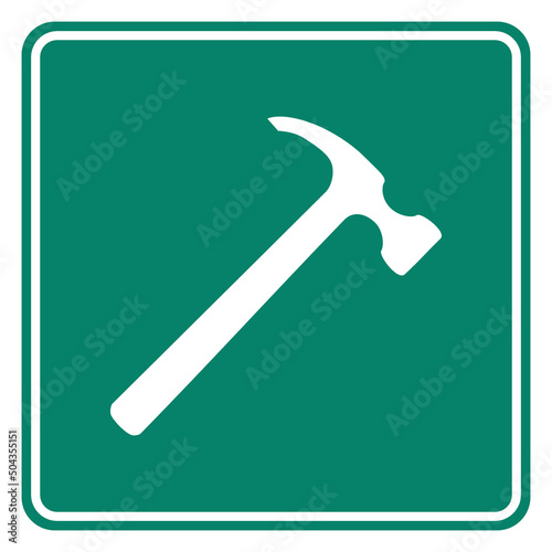 Hammer und Schild