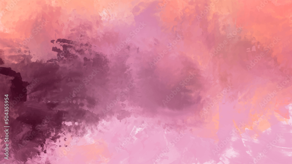 Abstract Pink paint Background. Vector illustration design