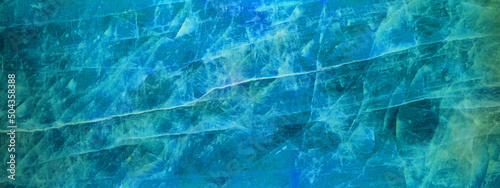 Abstract blue colored quartz texture background banner