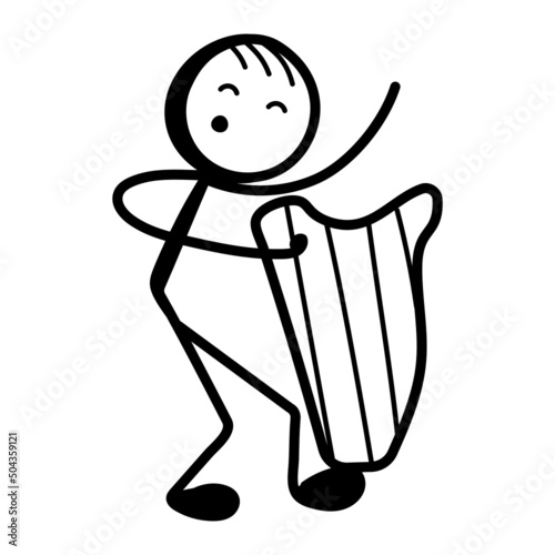 Harpist