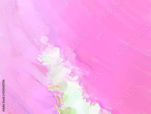 Watercolor abstract painting with pastel colors. Soft color painted illustration of calming composition for poster, wall art, banner, card, book cover or packaging. Modern brush strokes painting.