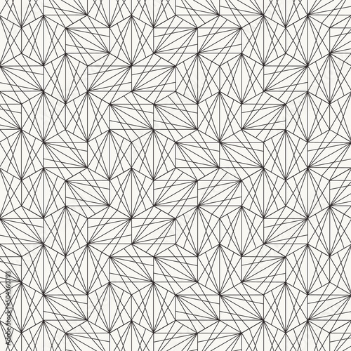 Abstract geometric pattern with line 
