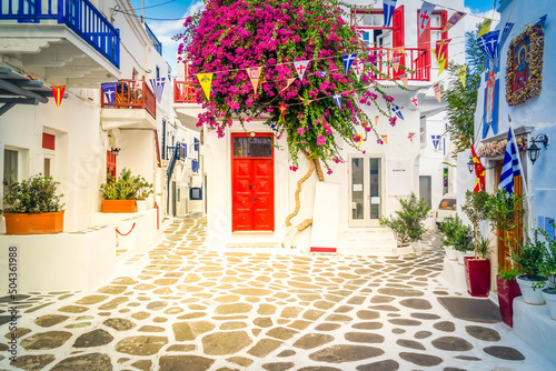 Fototapeta Naklejka Na Ścianę i Meble -  Mykonos island, Greece