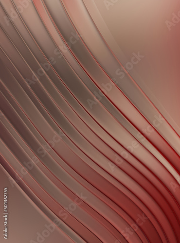 Beautiful sophisticated background. Minimalist design with colorful shapes and lines. Cool simple abstract wallpaper. 2D illustration graphic with minimal swirly pattern.