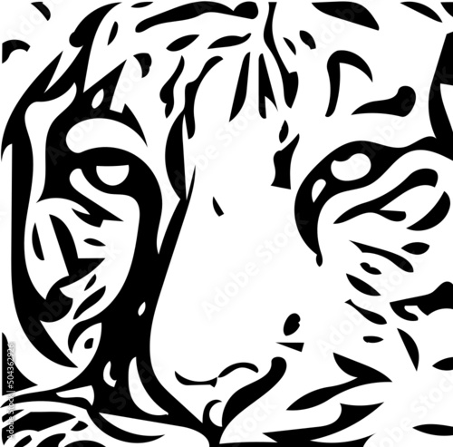 Tiger face