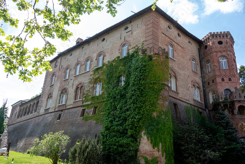 view of the Royal Castle of Oviglio national monument of