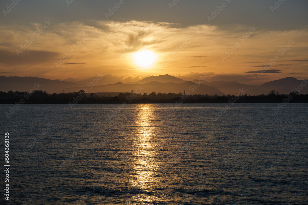 Sunset in Malaga