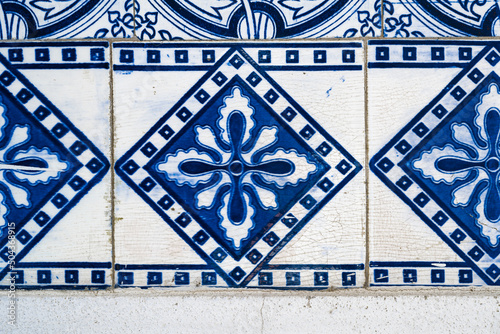 Portuguese glazed tiles