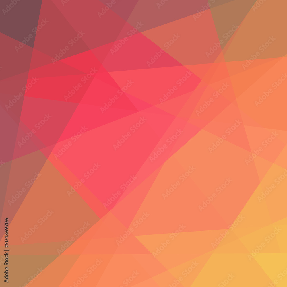 Obraz premium Abstract computational color Polygones background illustration