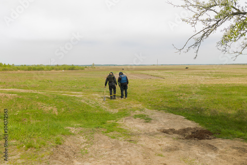 Ukrainian sappers removing mines planted by russian occupiers photo