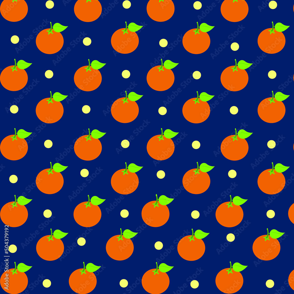 seamless pattern with oranges seamless pattern with oranges