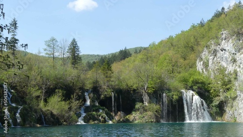 Plitvice Lakes - small waterfalls - Croatia - May - 2022