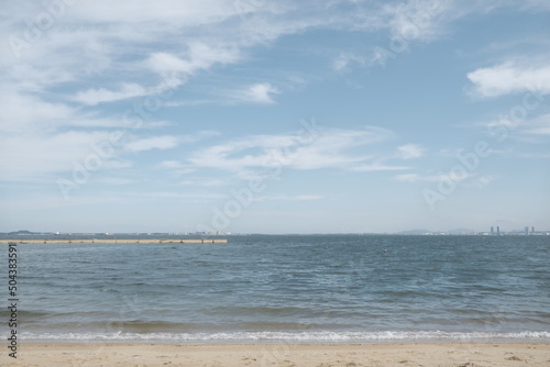 beach and sea