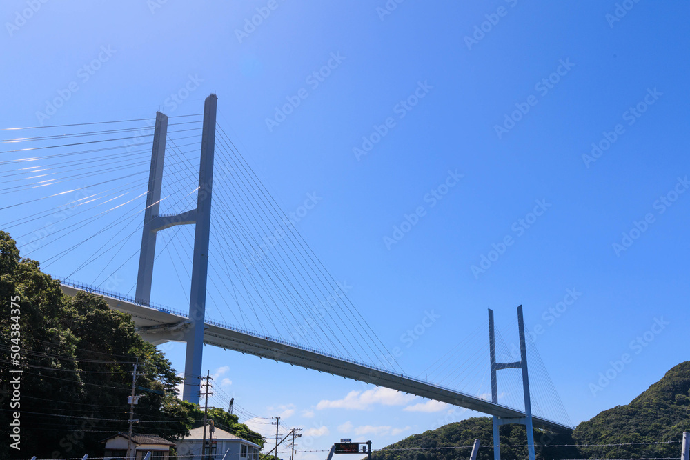 Fototapeta premium 女神大橋 【長崎県長崎市】