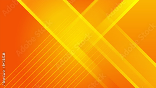 orange abstract geometric background with polygons