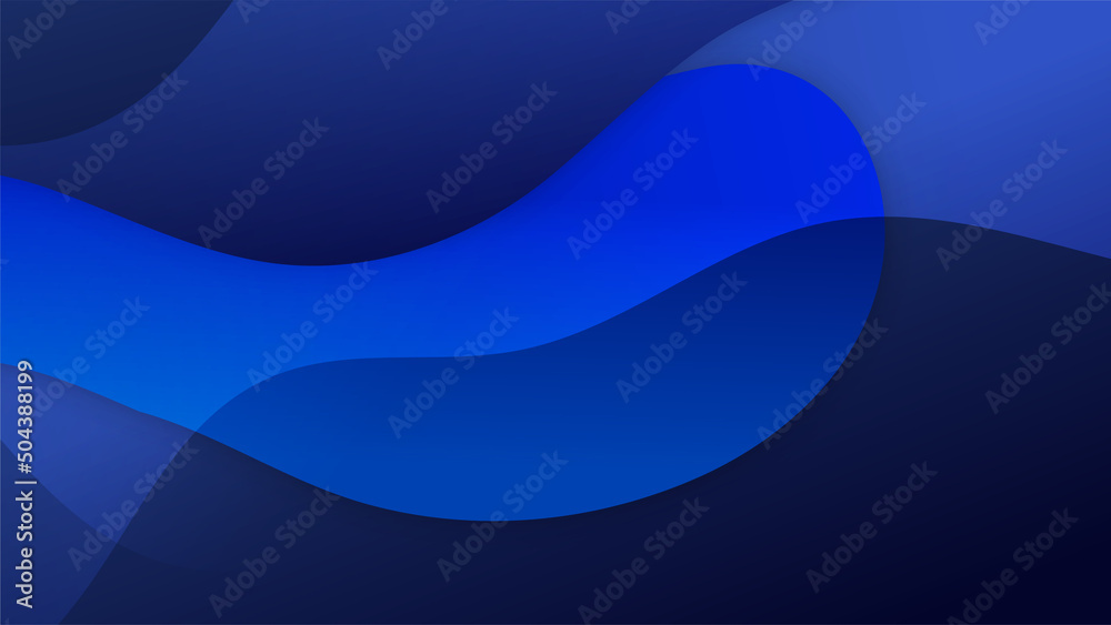 Dark blue colorful abstract modern technology background design. Vector abstract graphic presentation design banner pattern background web template.