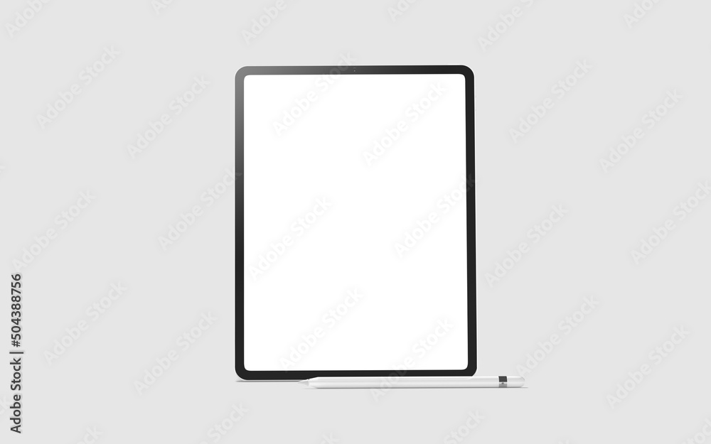 Realistic Blank Tablet For Mockup Realistic Blank Tablet For Mockup
