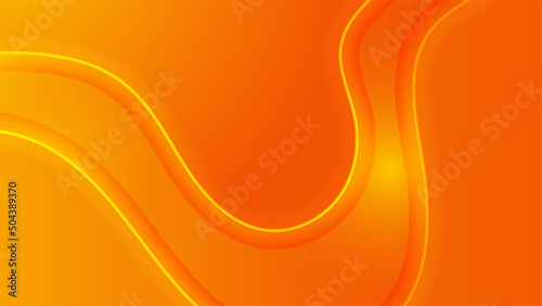 Trendy simple fluid color gradient abstract background with dynamic wave shadow line effect. Vector Illustration For Wallpaper, Banner, Background, Card, Book Illustration, landing page