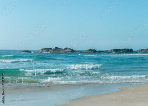Barra Beach in a sunny day