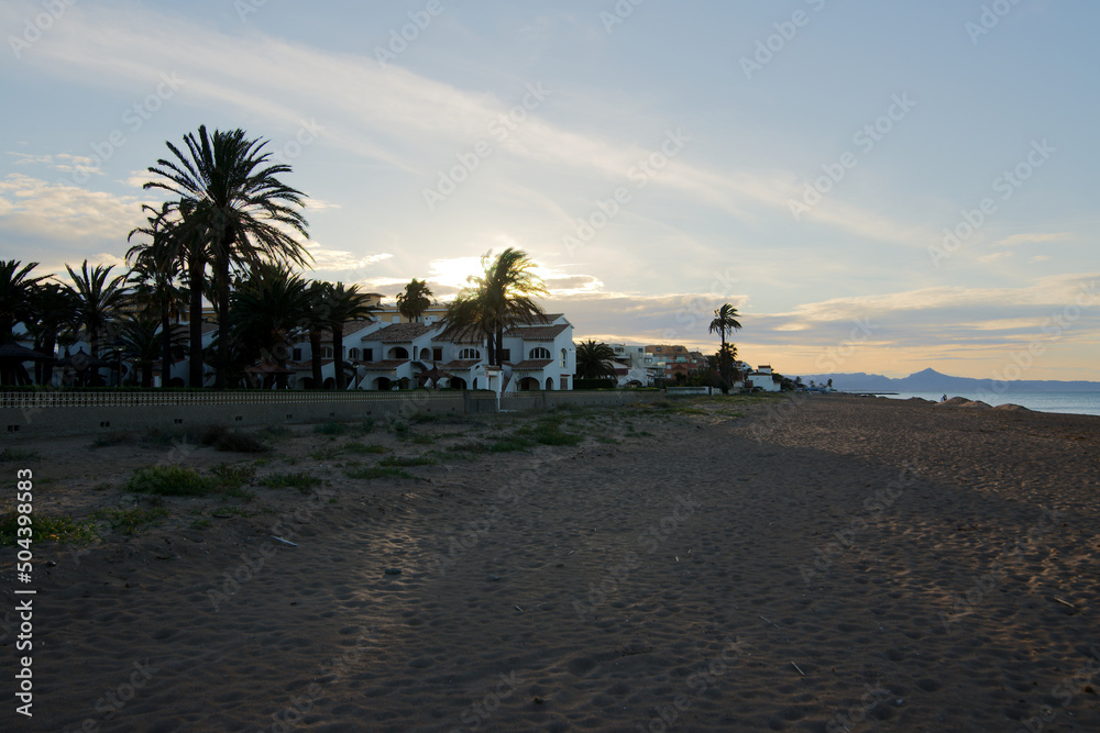 Sonnenuntergang an der Costa Blanca Sonnenuntergang an der Costa Blanca