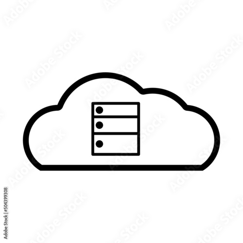 Cloud technology. Abstract polygonal wireframe cloud storage sign with two arrows up and down isolated on white with dots. Cloud computing, big data Concept illustration or background-01