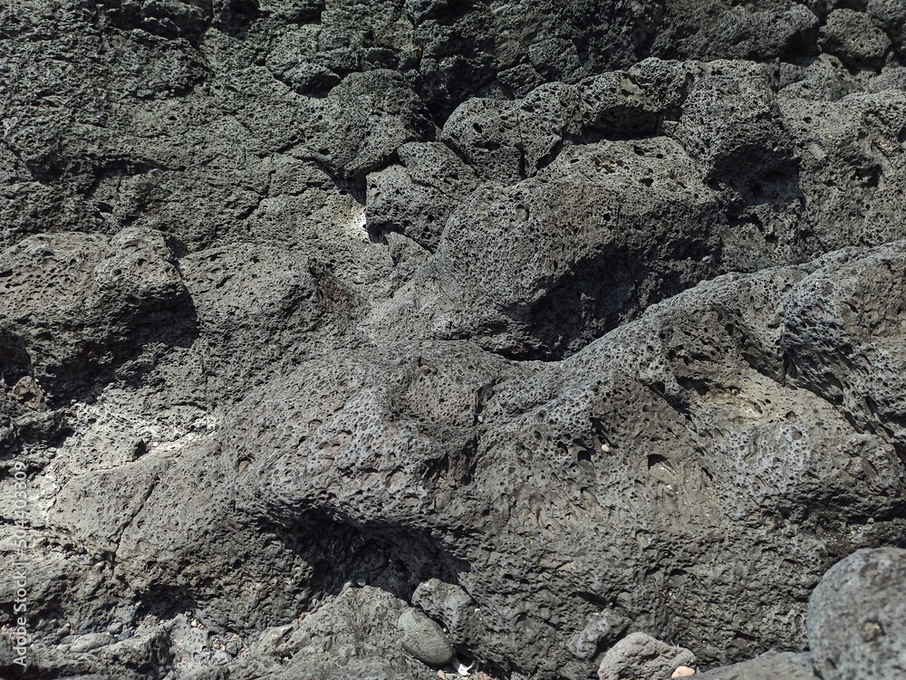 Texture of stones and rocks from the island of Terceira Texture of stones and rocks from the island of Terceira