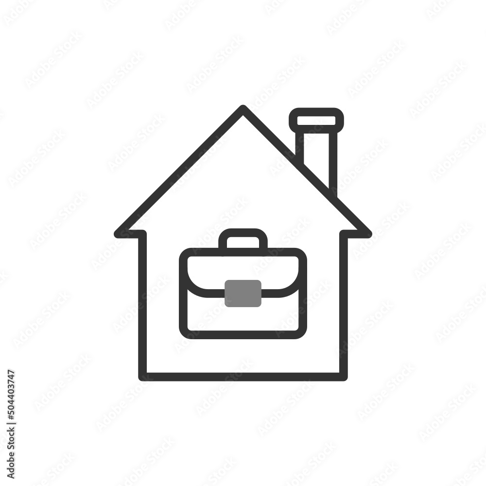 Work From Home Icon Work From Home Icon