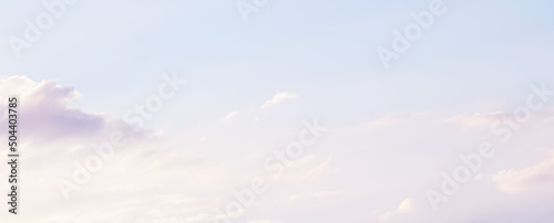 Canvas Print Dreamy sky as abstract background, fantasy pastel colours, beauty in nature desi