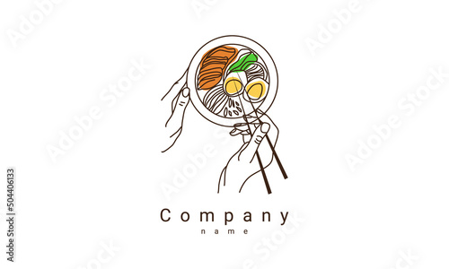 soup food logo, suitable for food brands from restaurants, food industries and others