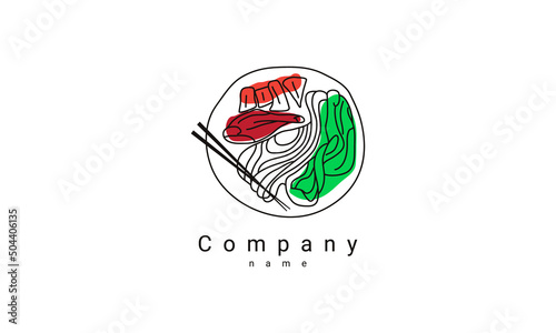 soup food logo, suitable for food brands from restaurants, food industries and others