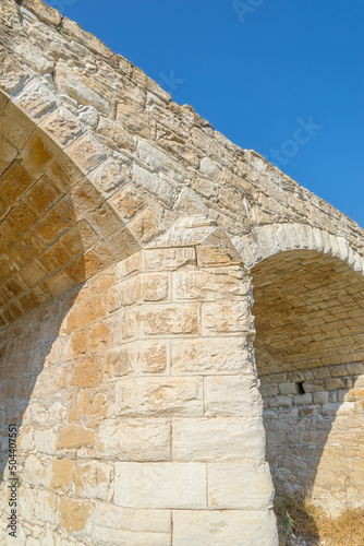 Medieval Venetian Stone Bridge in Cyprus photo