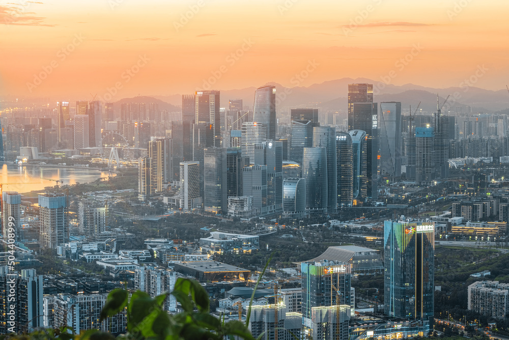 Fototapeta premium city skyline