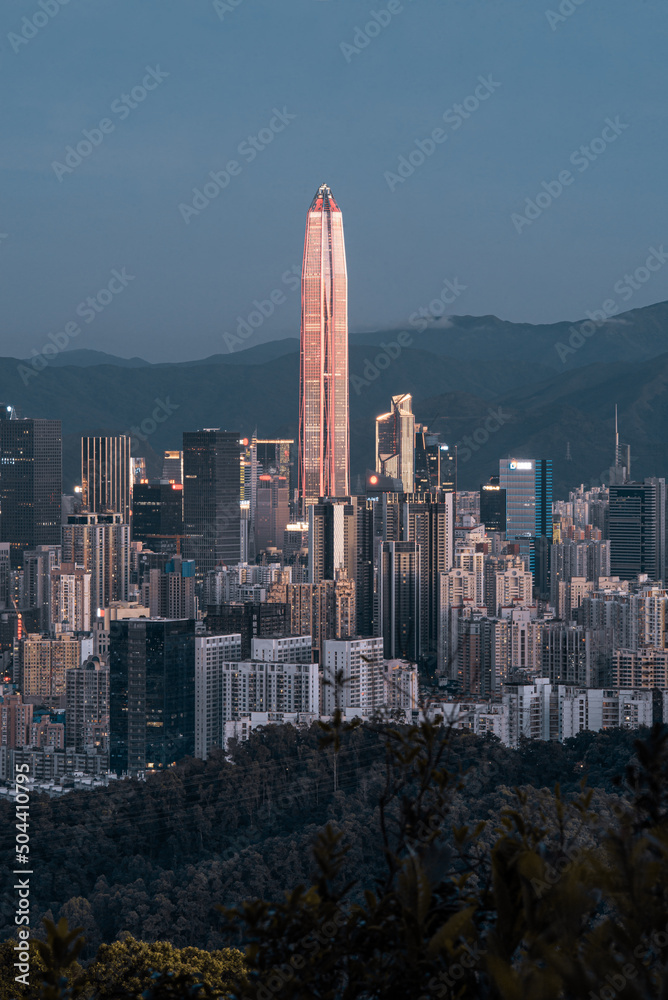 Fototapeta premium downtown city