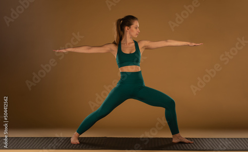 Yoga pose and focusing