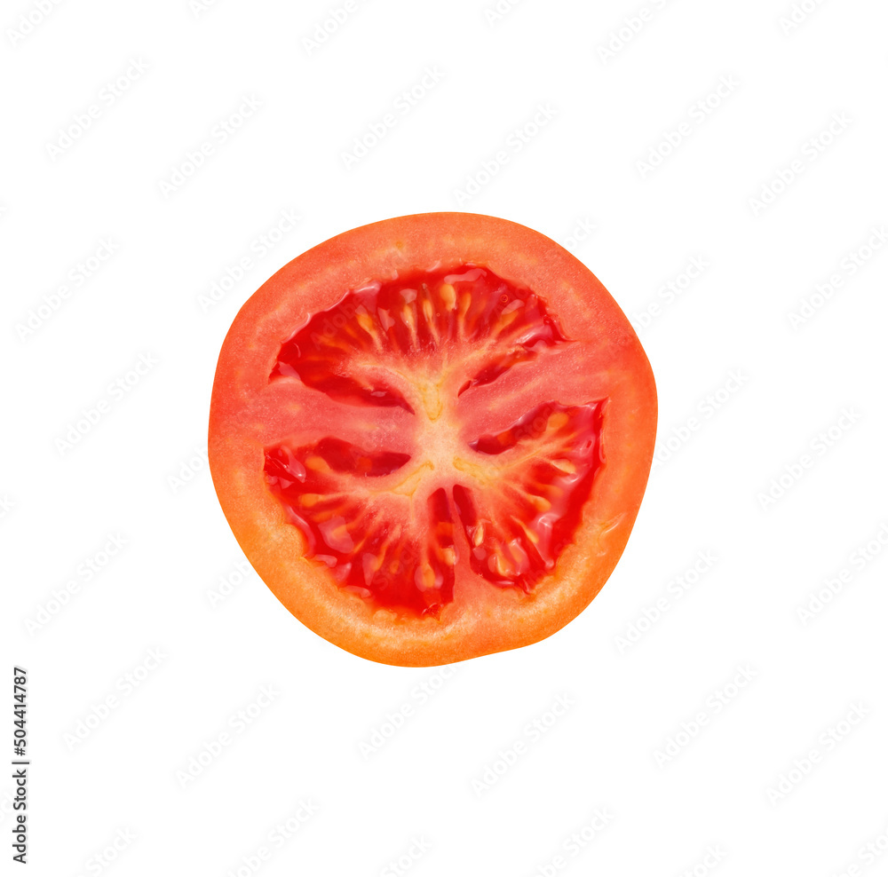 Fresh Tomato on White Background. File with Clipping Path. Fresh Tomato on White Background. File with Clipping Path.