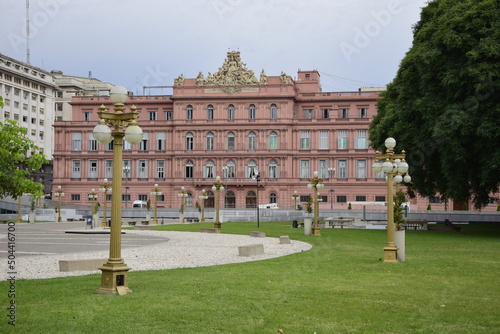 Casa Rosada (pink house) Buenos Aires, is the official seat of the executive branch of the government of Argentina. photo