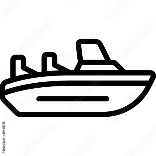 Speed Boat Icon