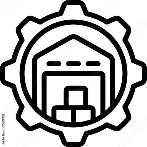 Inventory Management Icon